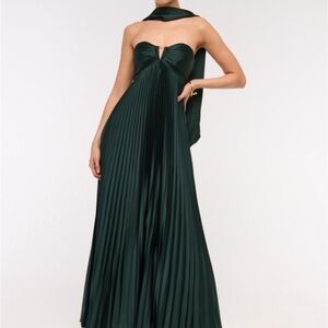 Abercrombie & Fitch Giselle Babydoll Maxi Dress